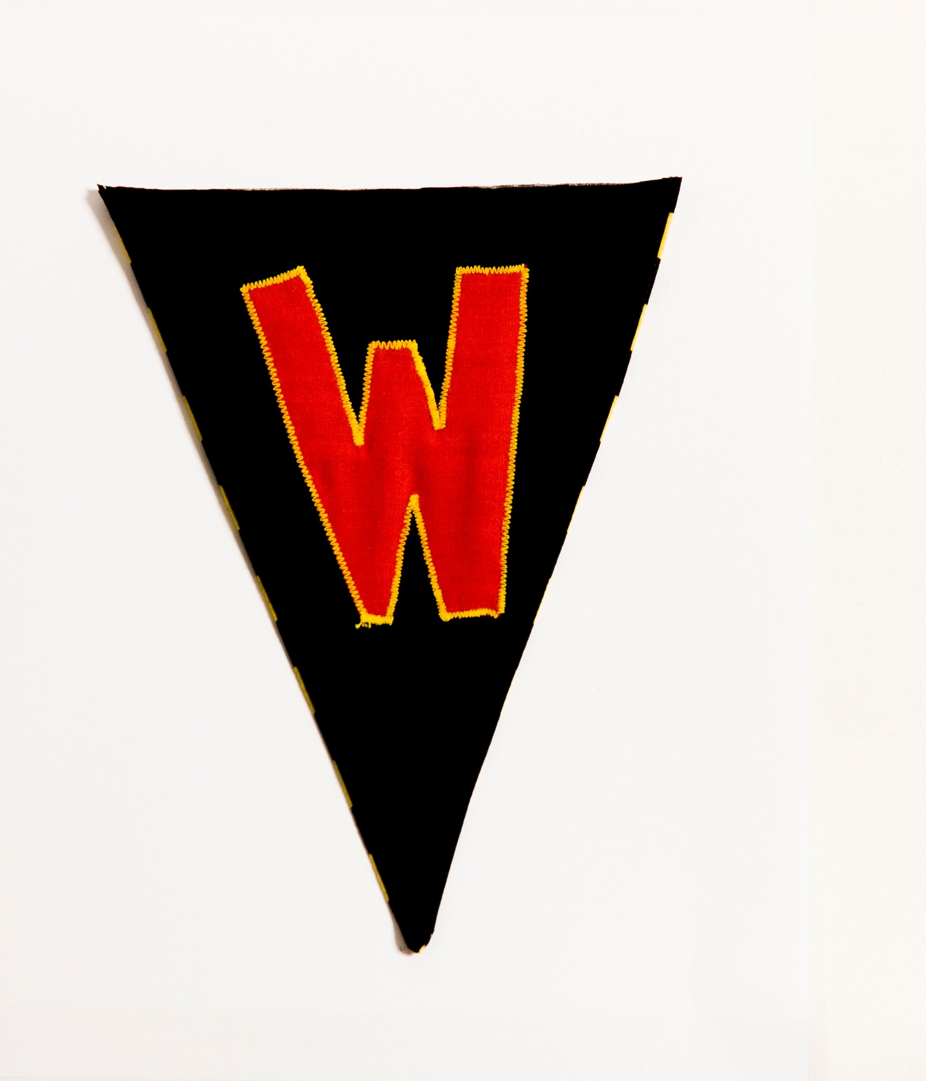 Black Flag Red Letter W