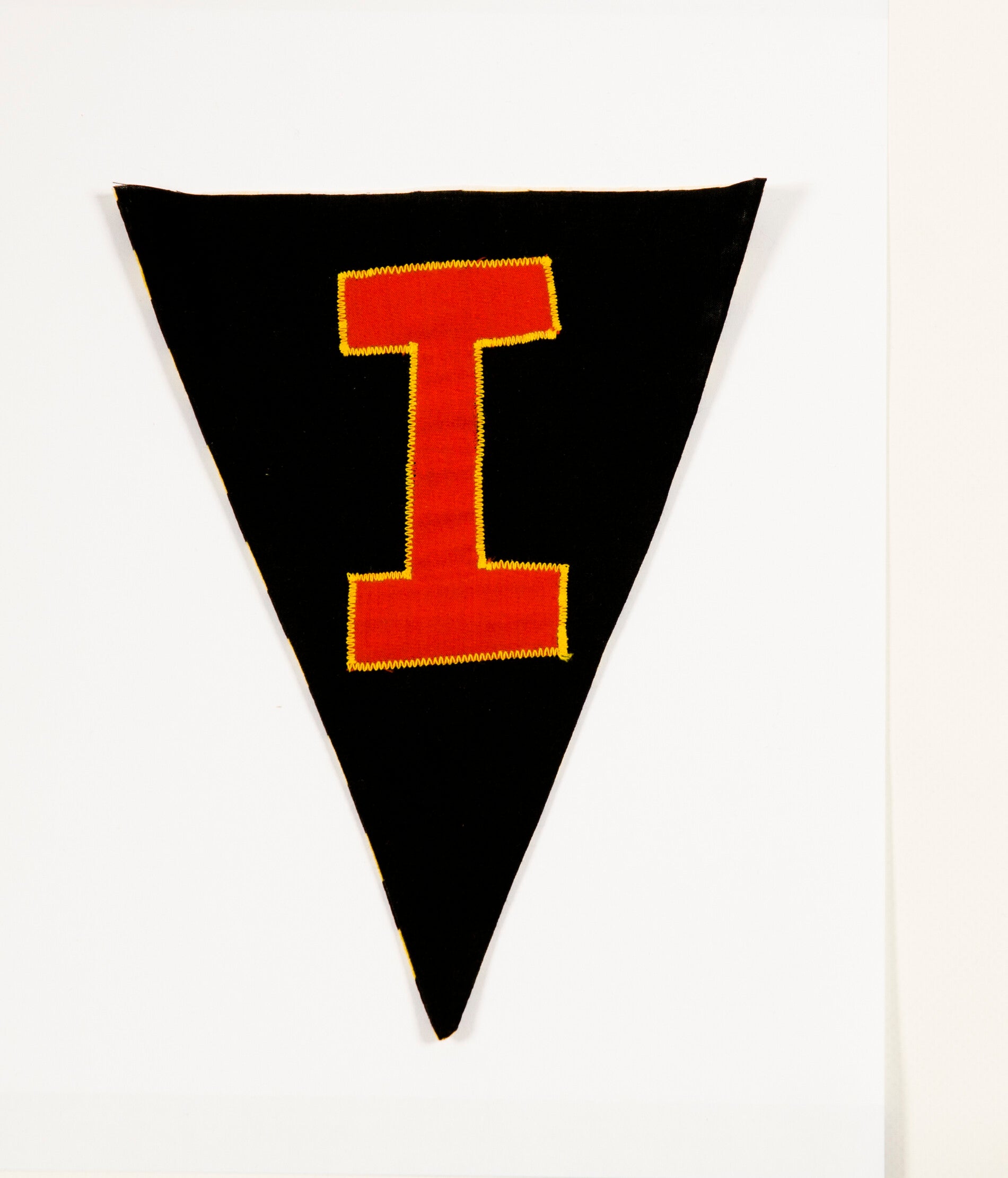 Black Flag Red Letter I