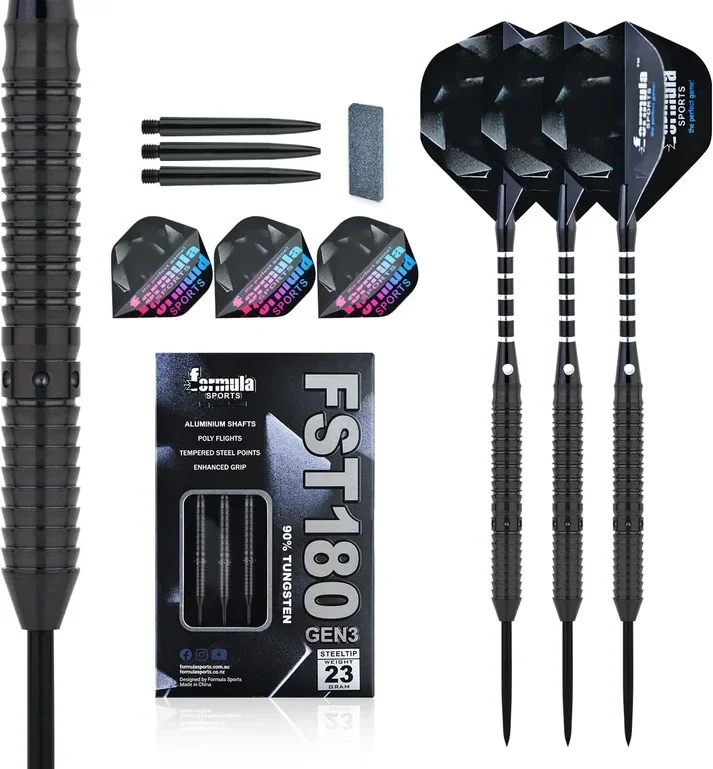 Formula FST180 Gen3 Black Shark Steeldarts