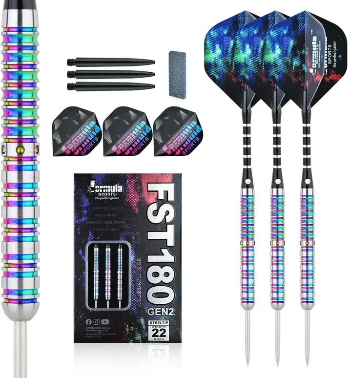 Formula FST180 Gen2 Rainbow Steeldarts