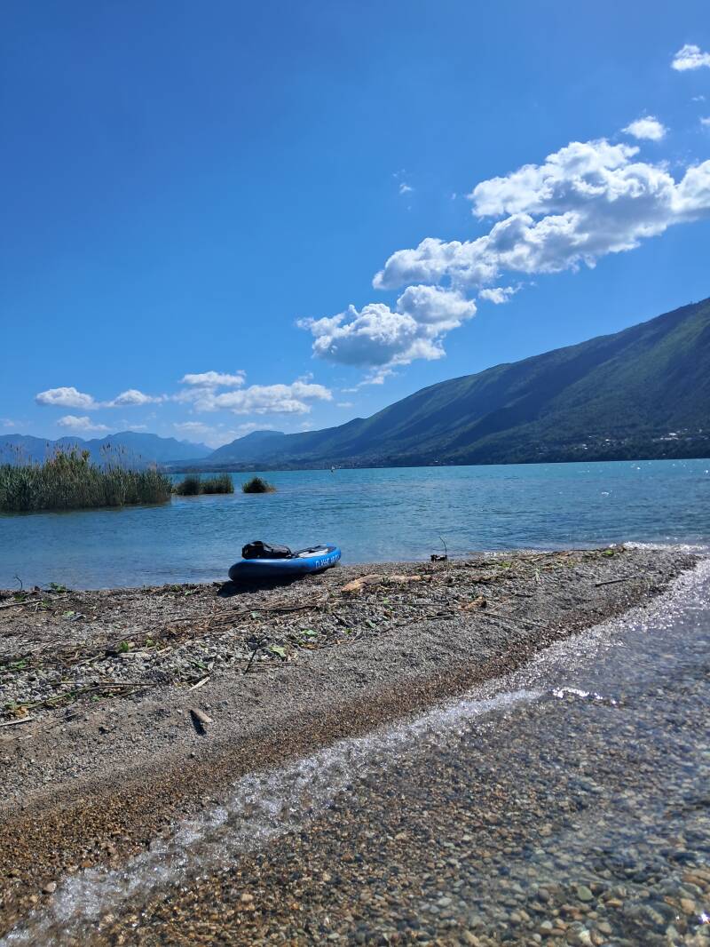 Lac du Bourget - Paddle à Aix les Bains