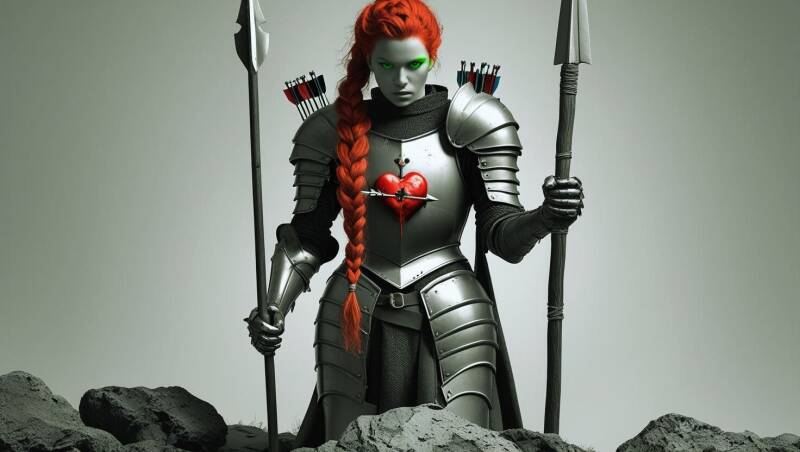 le chevalier blessé