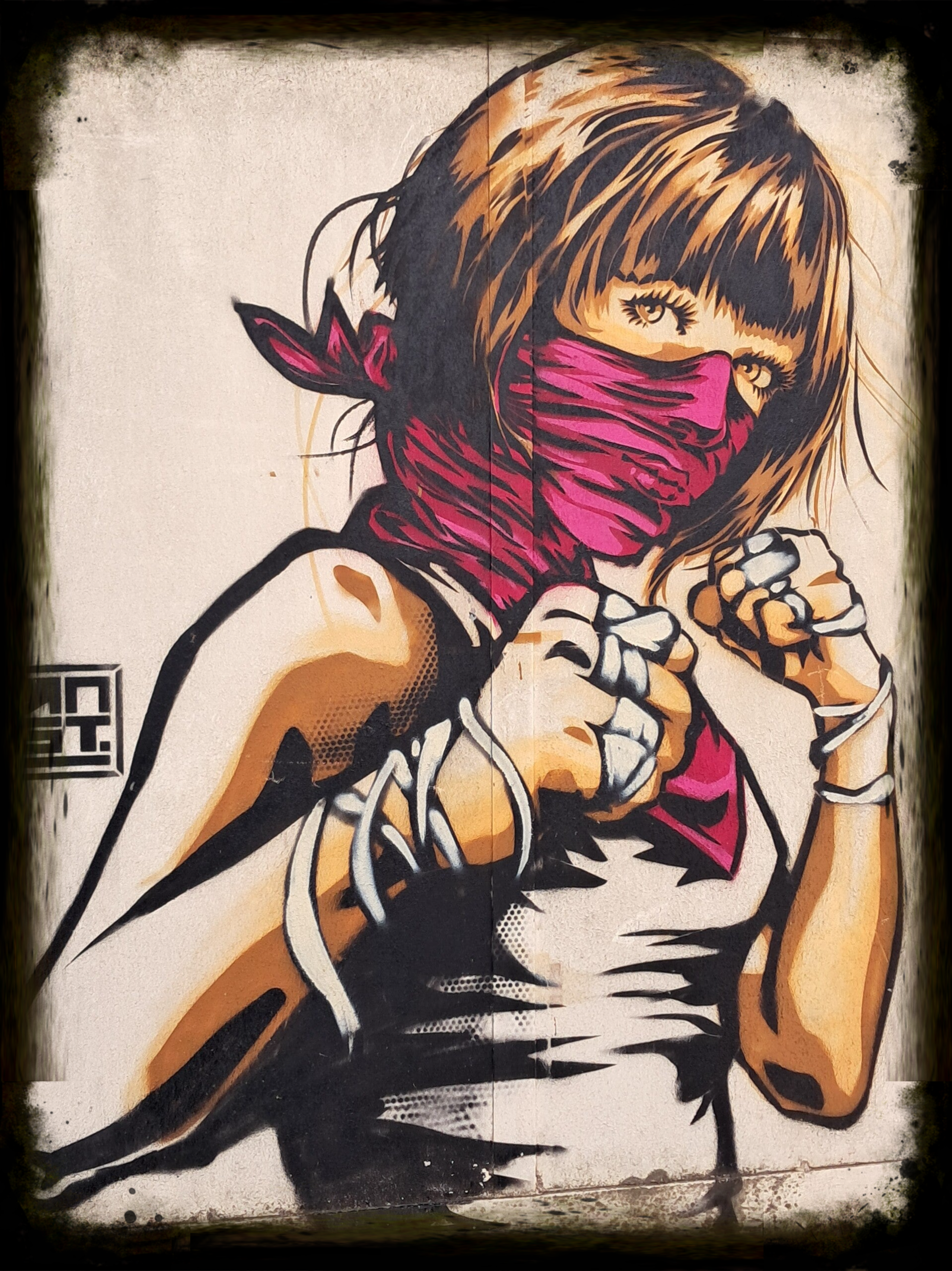 Le fight street art