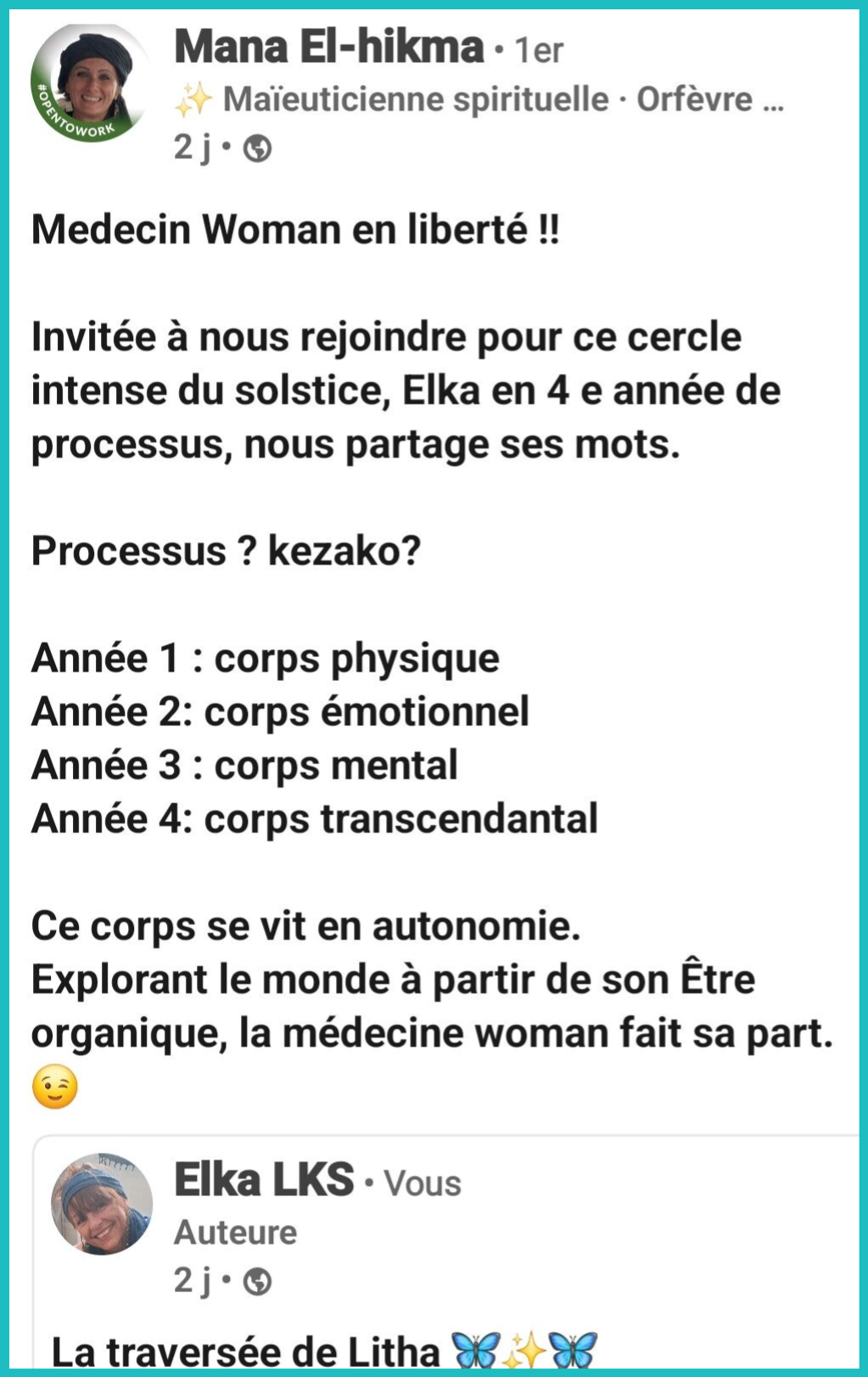 La traversée de Litha