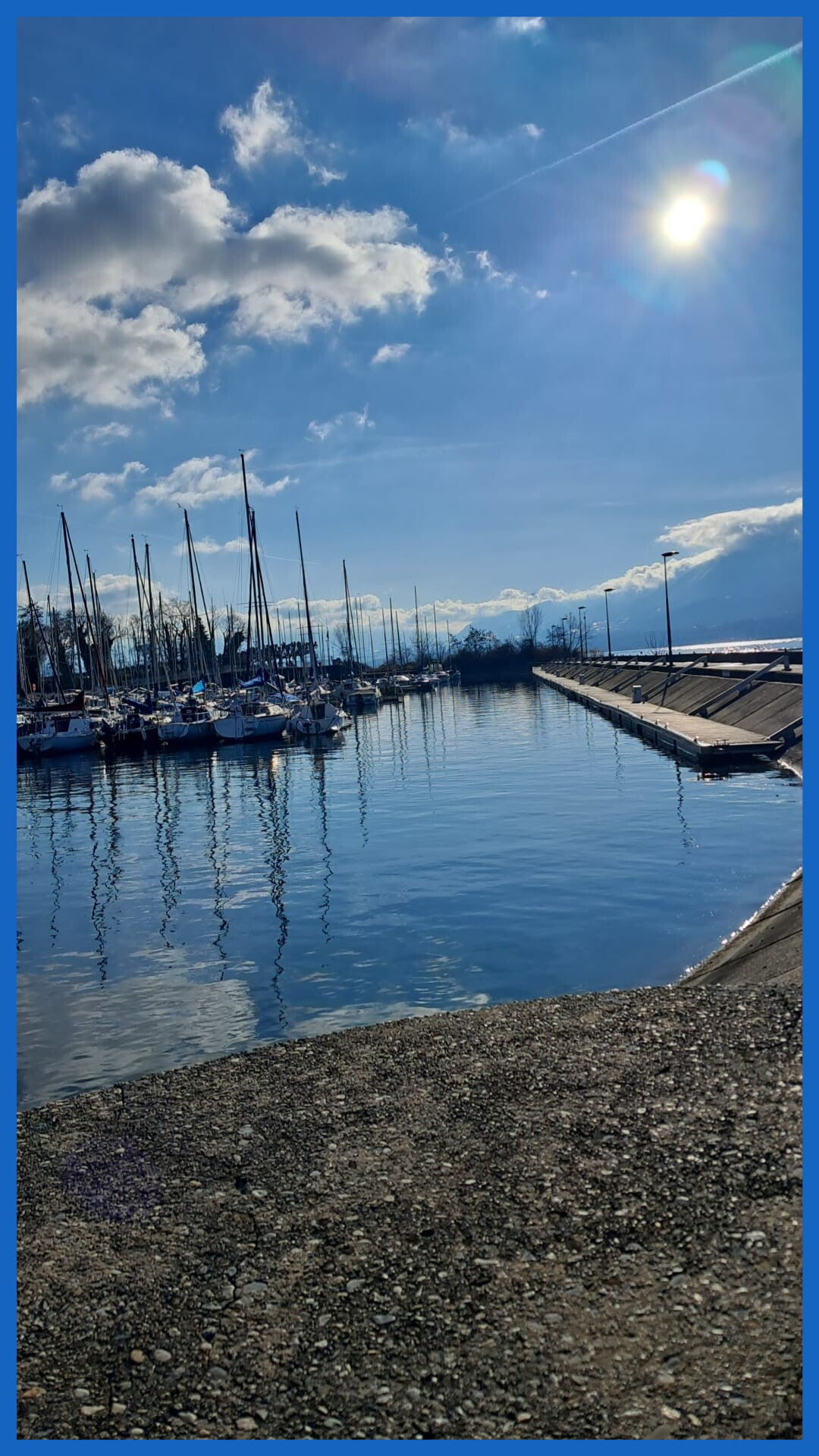 lac au soleil le 11 janvier 26