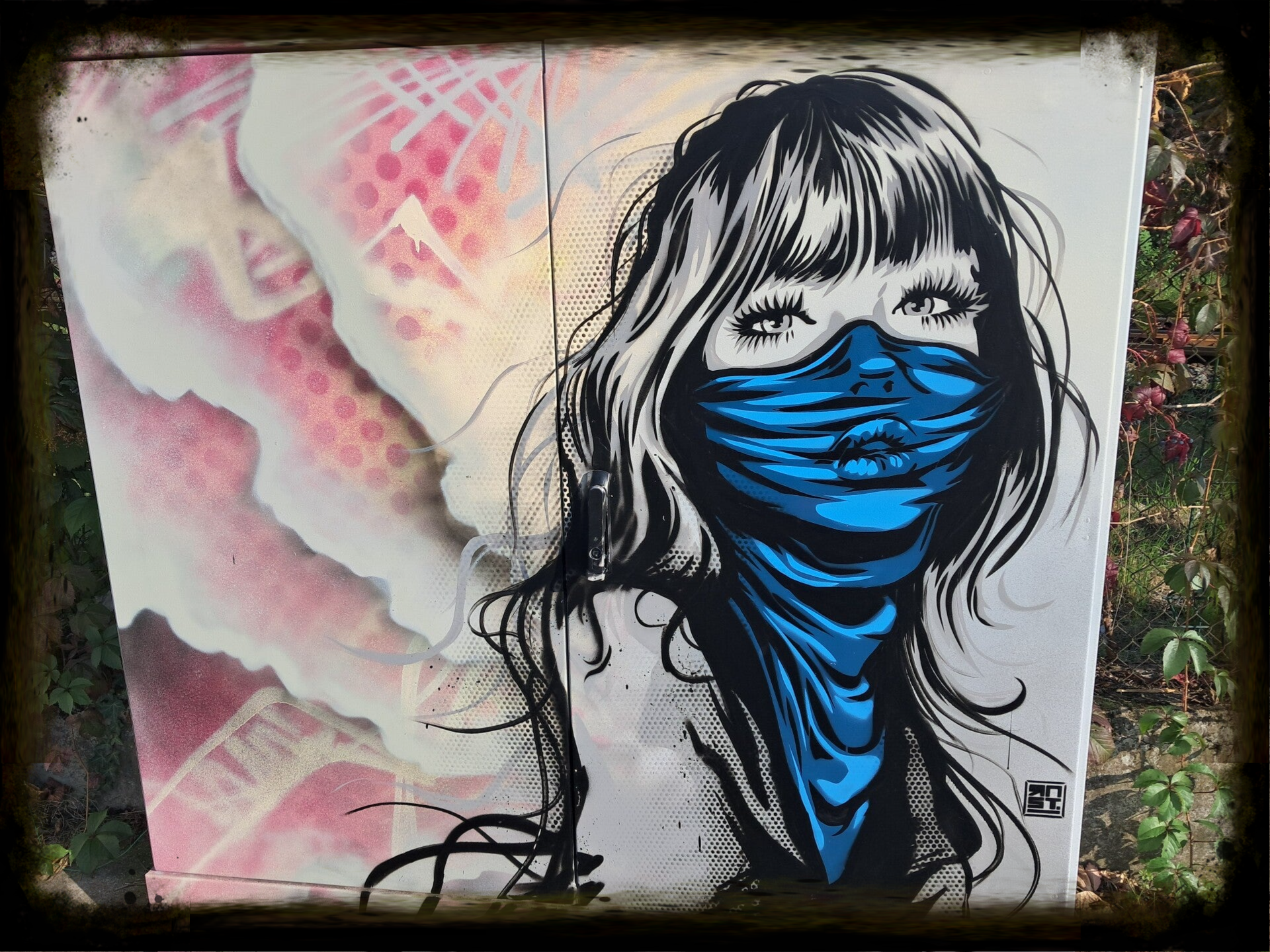 le freeze street art