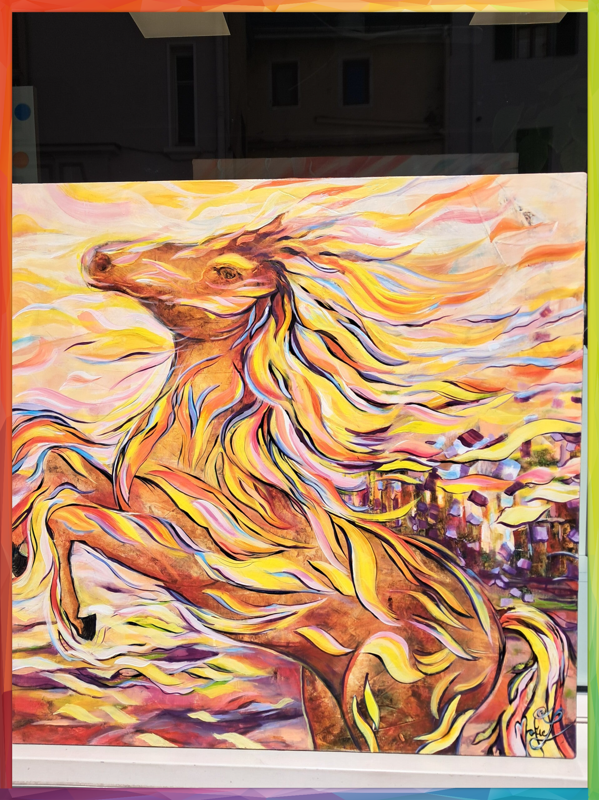 Le cheval de feul de Marie