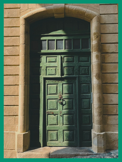 La porte verte d'Elodie