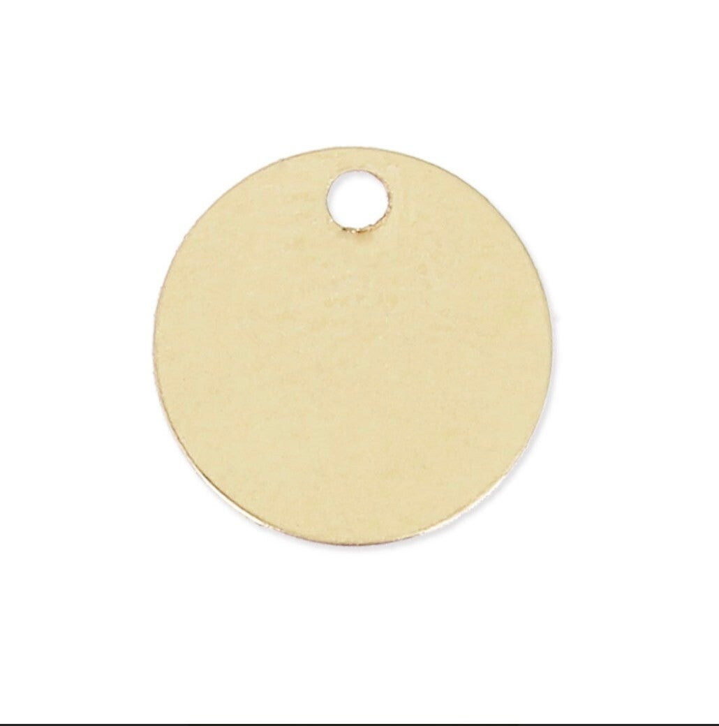 Goldfilled hanger 9mm