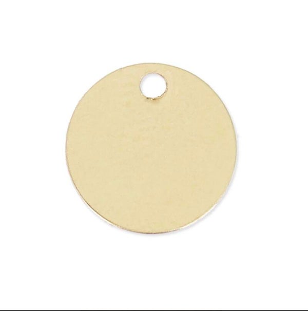 Goldfilled hanger 9mm