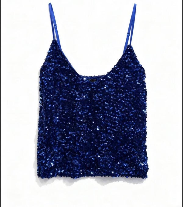 Dames glitter top