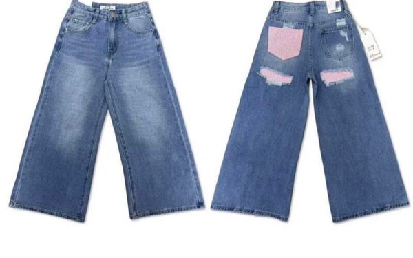 Meisjes broeken (wide leg)