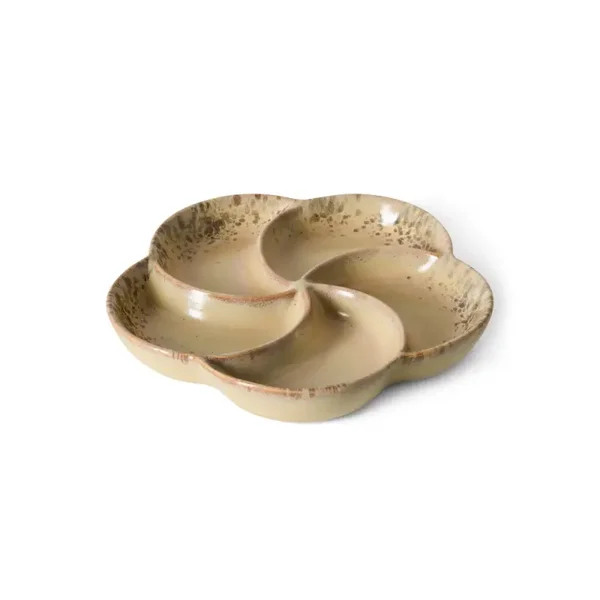 HKliving 70s ceramics: snack tray grit