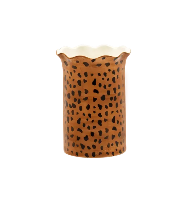 Anna+Nina Leopard Vase