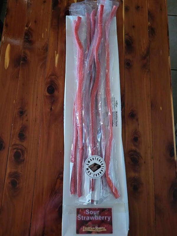 Sour Strawberry Licorice