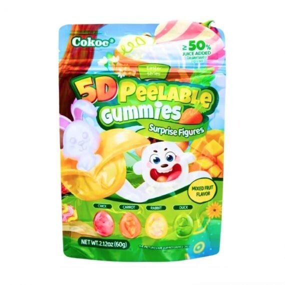 5D peelable gummies 60gr