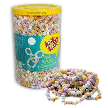 Collier candy 1 pièce