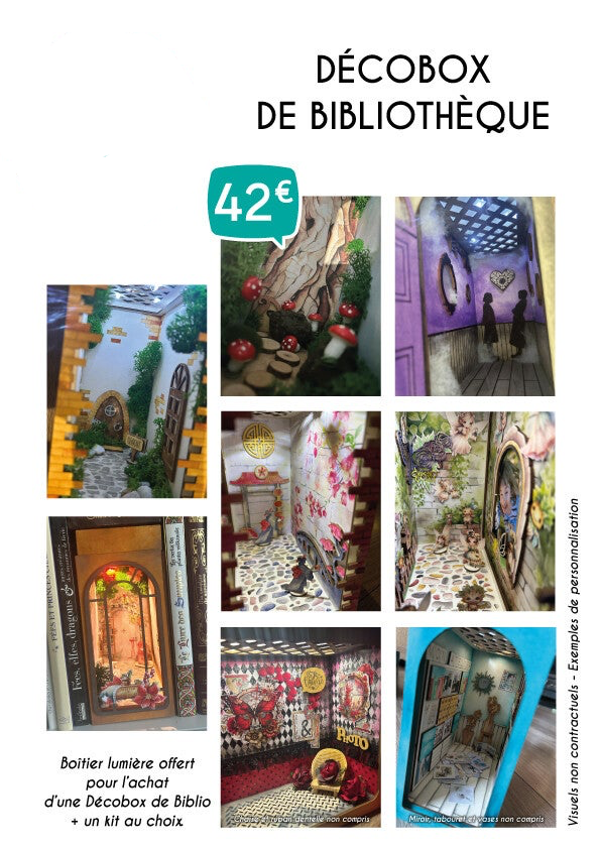 Kit pour DECOBOX Biblio