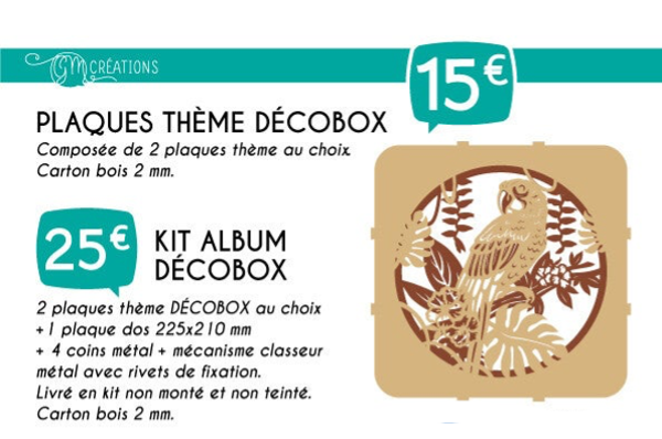 Structure d'Album DECOBOX