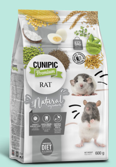 ALIMENTO PREMIUM PARA RATA - CUNIPIC