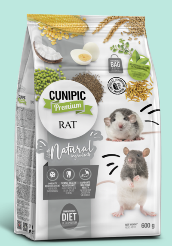 ALIMENTO PREMIUM PARA RATA - CUNIPIC