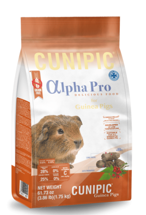 ALPHA PRO - ALIMENTO PARA COBAYA CUNIPIC