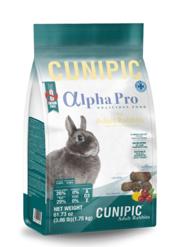 ALPHA PRO - ALIMENTO PARA CONEJO ADULTO