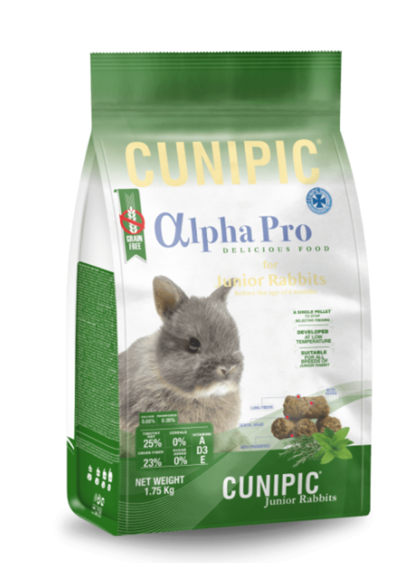 ALPHA PRO - ALIMENTO PARA CONEJO BABY CUNIPIC