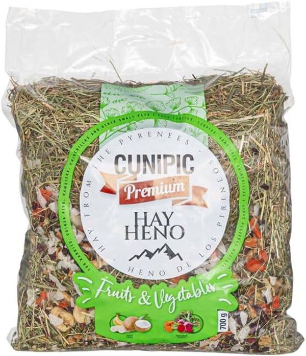 CUNIPIC Heno Premium con Frutas y Verduras