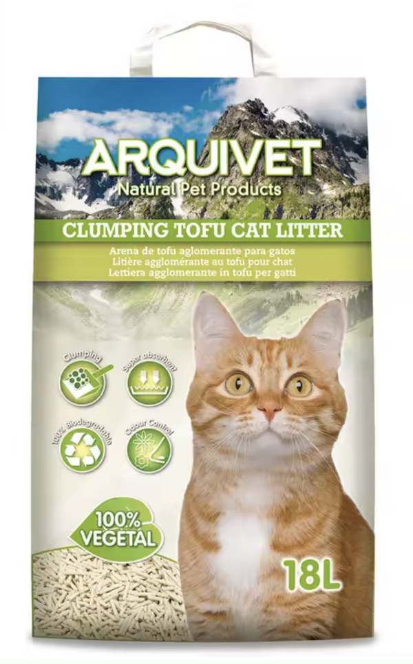 Arquivet clumping tofu Arena Aglomerante