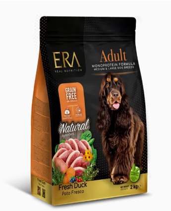 ERA GRAIN FREE MONOPROTEICO DE PATO - RAZA MEDIANA Y GRANDE ADULT