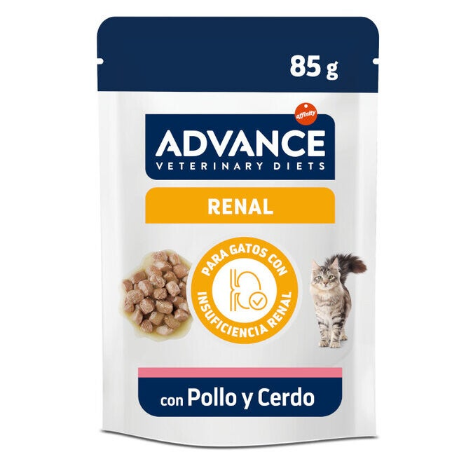Advance Renal Pollo y Cerdo sobre para gatos