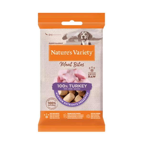 NATURE'S VARIETY BOCADITOS – PAVO