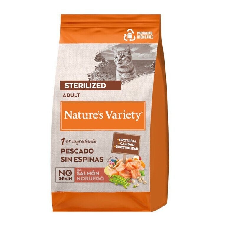 Nature's Variety No Grain Adult Sterilised Salmón
