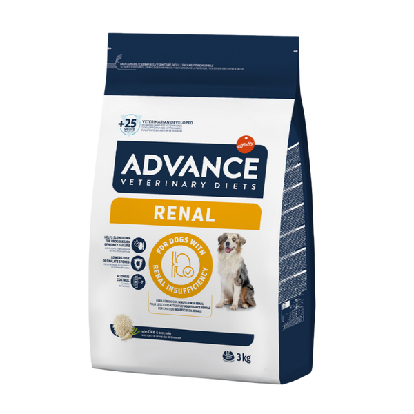 ADVANCE DIETAS VETERINARIAS INSUFICIENCIA RENAL PERRO ADULTO