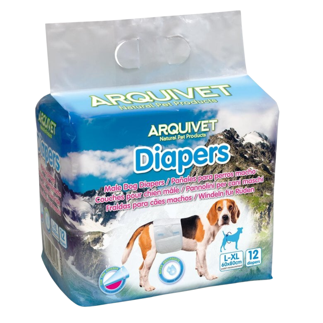 ARQUIVET PAÑALES PARA PERROS MACHO