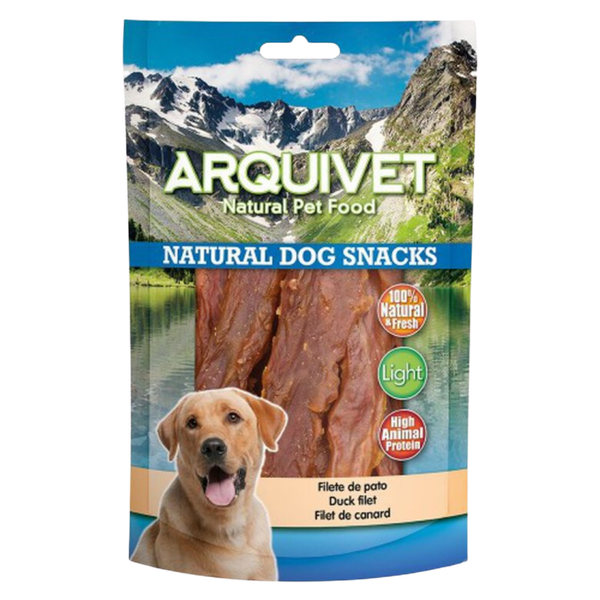 ARQUIVET BARRITAS NATURAL DOG SNACKS – PATO