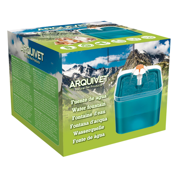 ARQUIVET BEBEDERO FUENTE CON LUZ LED 2 L