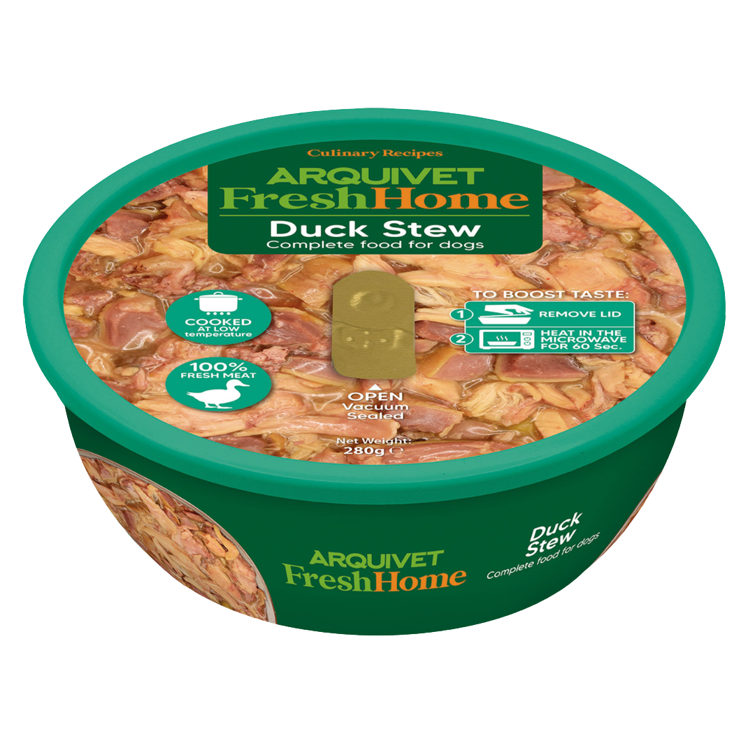ARQUIVET FRESHHOME ESTOFADO DE PATO PARA PERROS