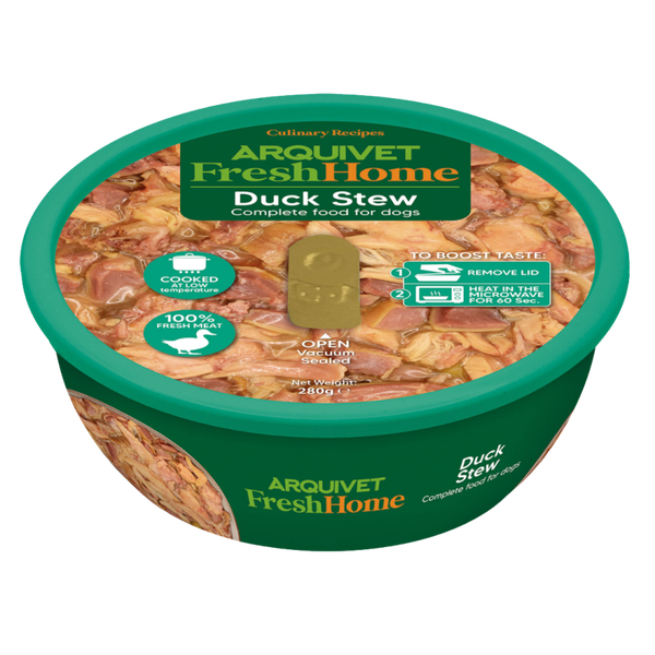 ARQUIVET FRESHHOME ESTOFADO DE PATO PARA PERROS