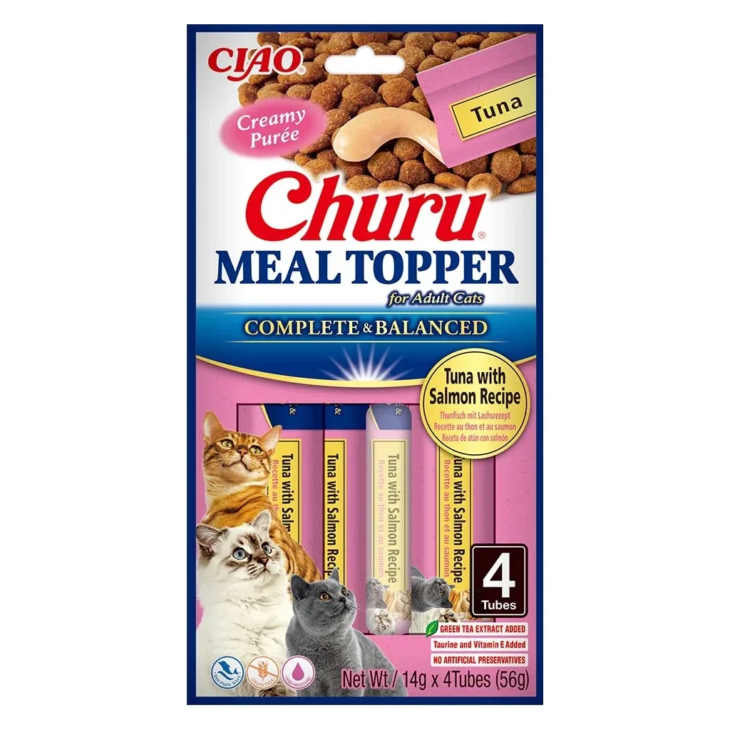 Churu Cat Meal Topper Atun y Salmon