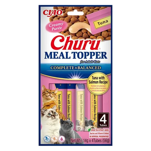 Churu Cat Meal Topper Atun y Salmon