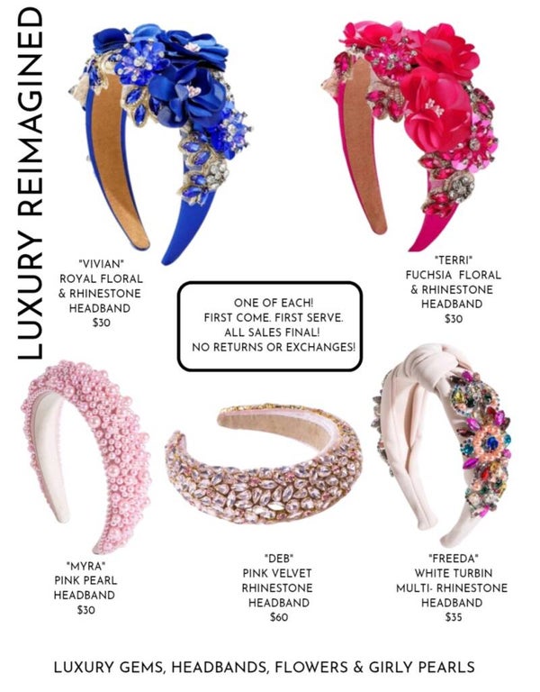 Luxury Gem Headband - Deb