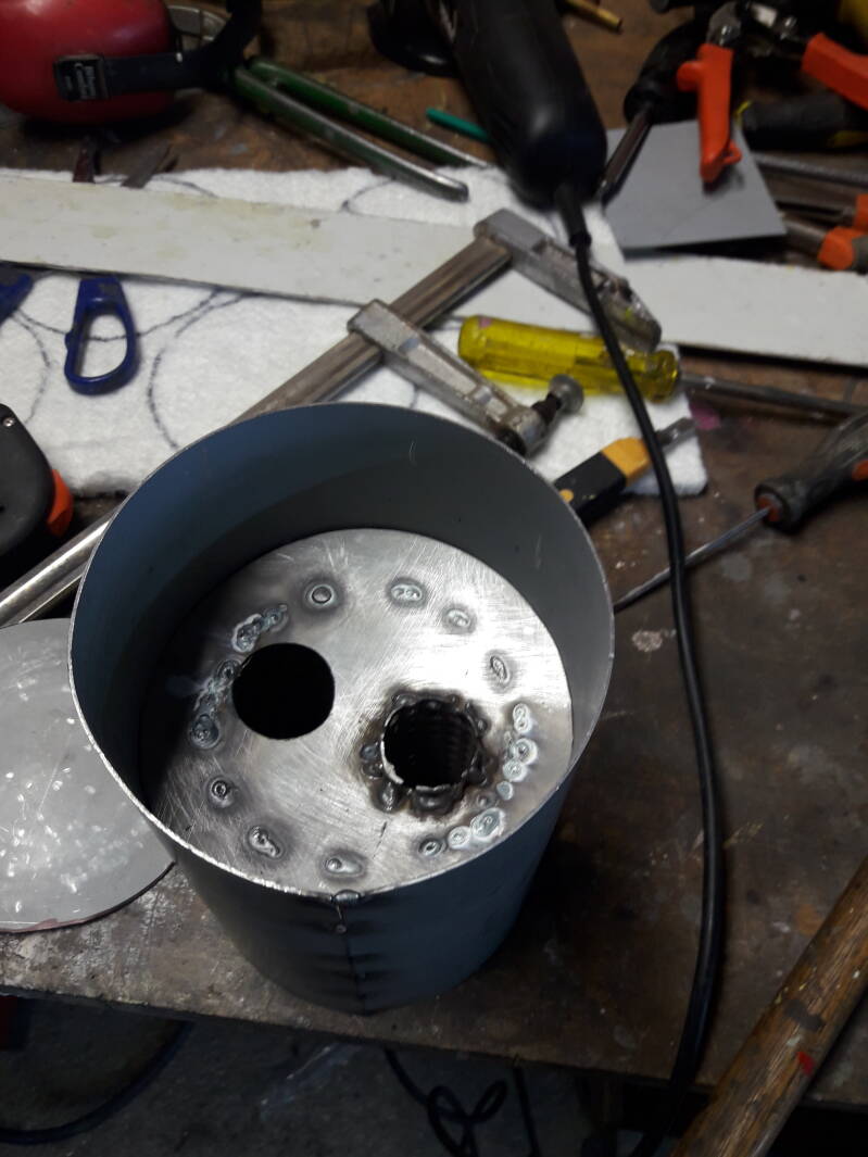 Suzuki SP370 exhaust