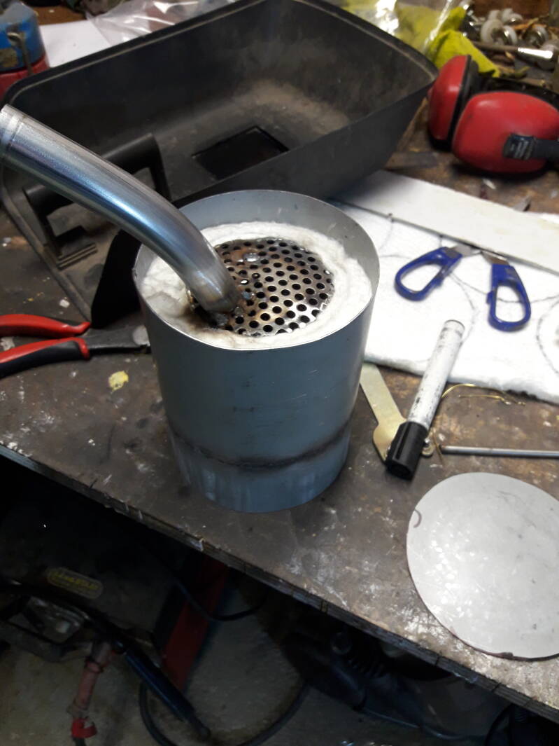 Suzuki SP370 exhaust