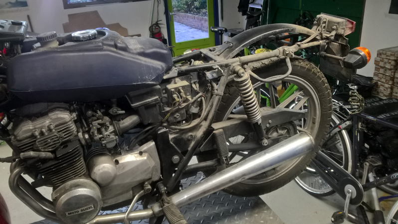 Guzzi 254 project