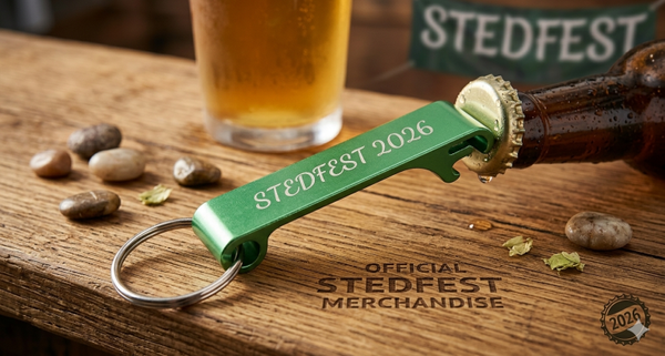 Stedfest Bottle Opener, Pens & Wristbands