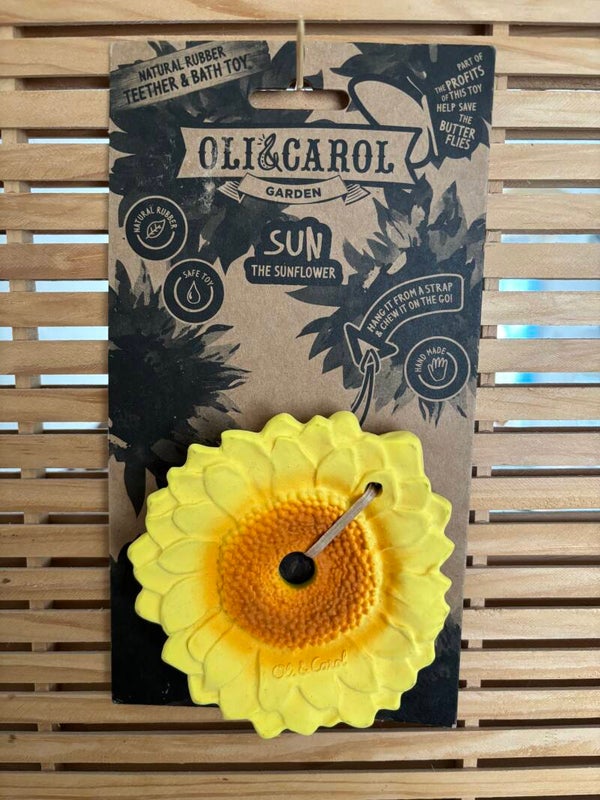 Anneau de dentition tournesol