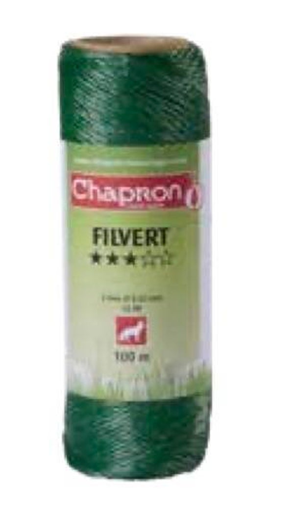 Fil de clôture vert