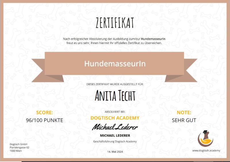 Hundemasseur, Hundefitnessschule, Hundeschule, Hunde-Fitness-Schule, Newcomer, Sozialisierung, Grundgehorsam, Verhaltenskorrekturen, Alltagstauglichkeit, Hundefitness, Gesundheit, langes Leben, HundFIT